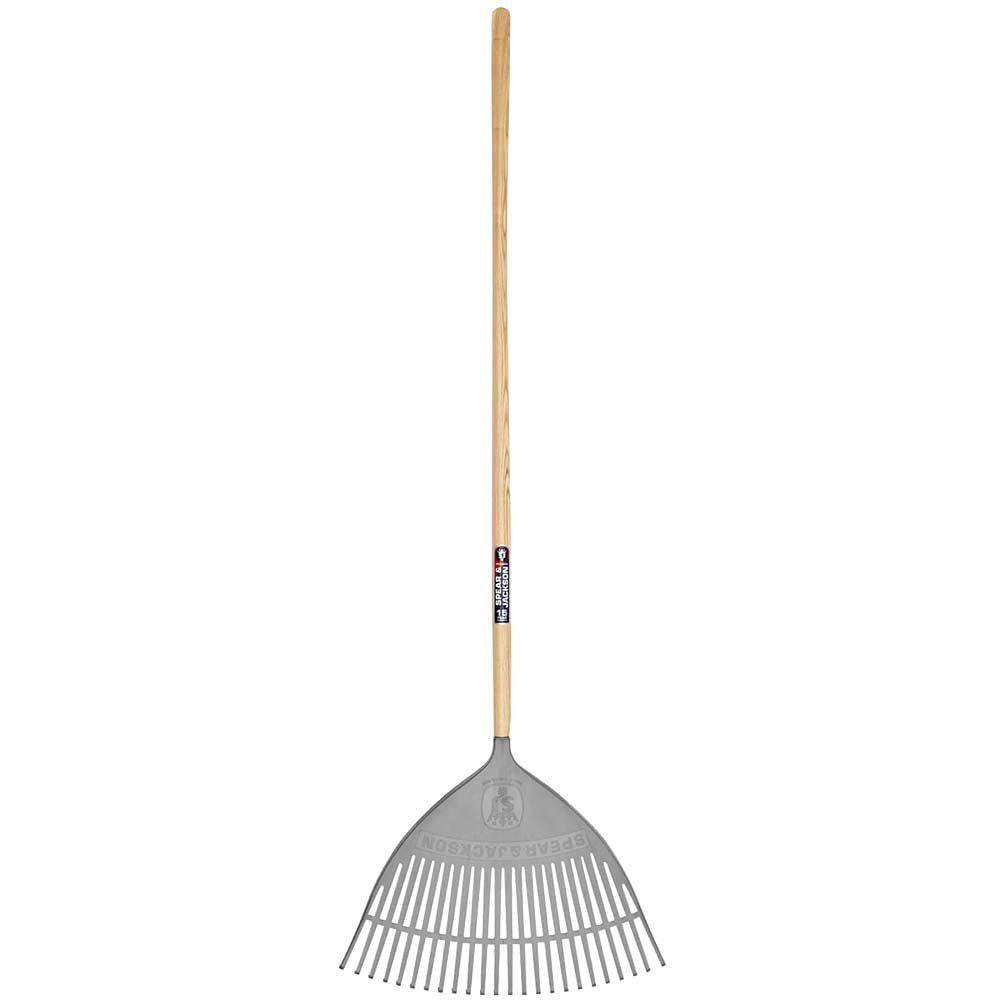 Spear and Jackson Neverbend Plastic Leaf Rake - Image 1