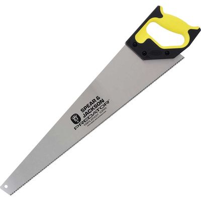 Spear and Jackson Predator Hardpoint Triplefast Wood Hand Saw 22" / 550mm 10tpi