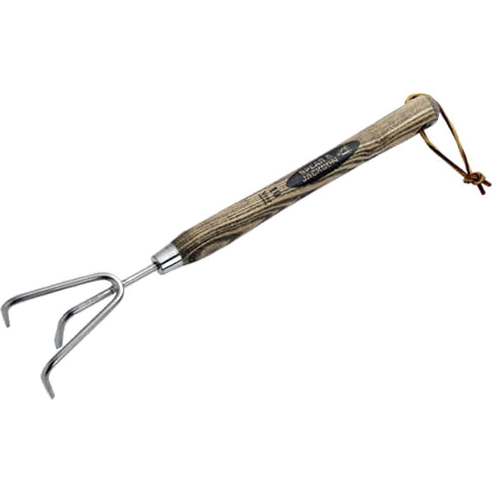 Spear and Jackson Traditional Stainless Steel 3 Prong Hand Cultivator - Image 1