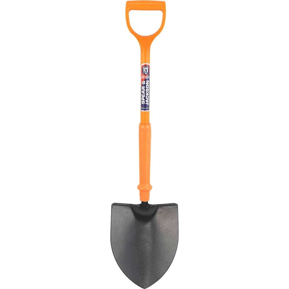 Spear and Jackson Neverbend Insulated Treaded General Service Contractors Shovel - Image 1