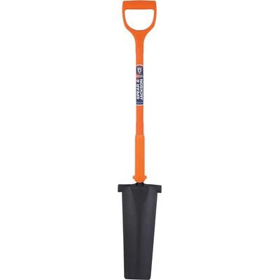 Spear and Jackson Neverbend Insulated Treaded Newcastle Drainer Treaded Contractors Shovel