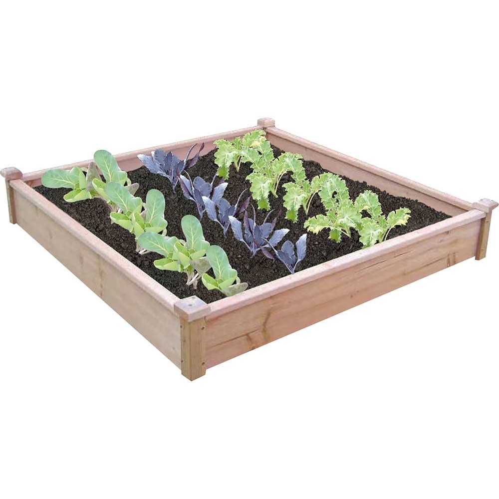 Spear and Jackson Raised Bed Kit 1250mm 1250mm 180mm - Image 1