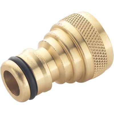 Spear and Jackson Brass Threaded Female Tap Connector 1/2" / 12.5mm Pack of 1
