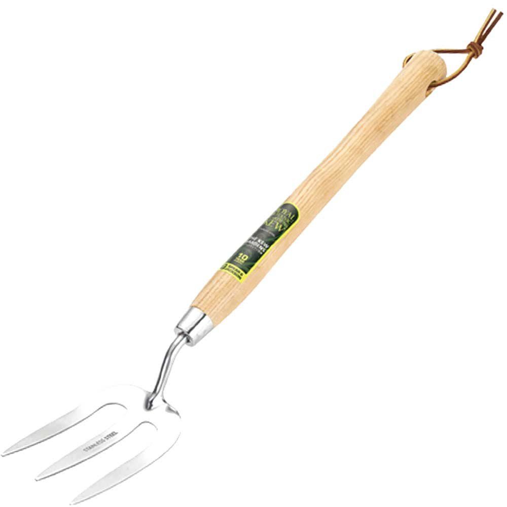 Kew Gardens Stainless Steel Hand Weed Fork - Image 1