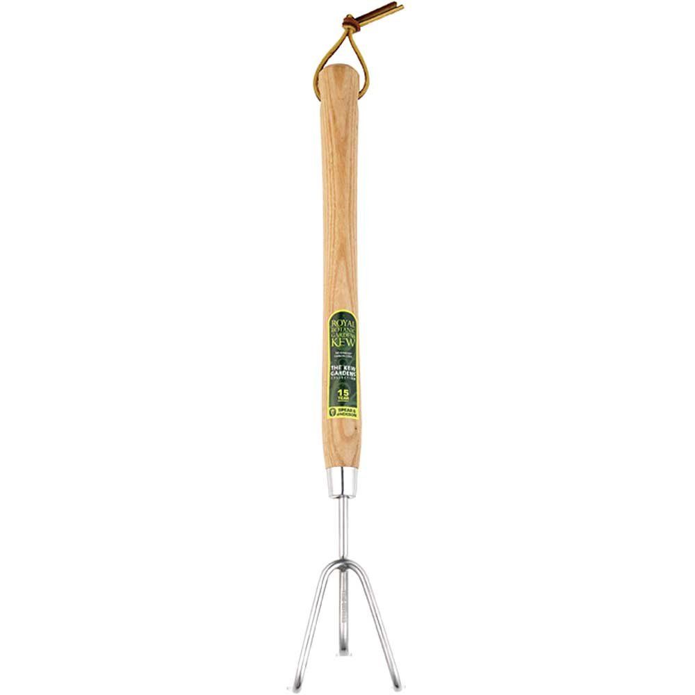 Kew Gardens Stainless Steel 3 Prong Cultivator - Image 1