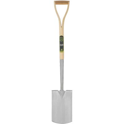 Kew Gardens Treaded Stainless Steel Digging Spade