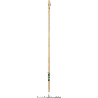 Kew Gardens Carbon Steel Soil Rake 1.5m