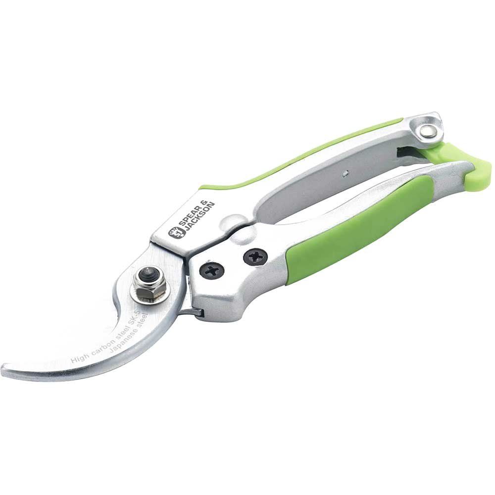 Spear and Jackson Colours Bypass Secateurs Green - Image 1