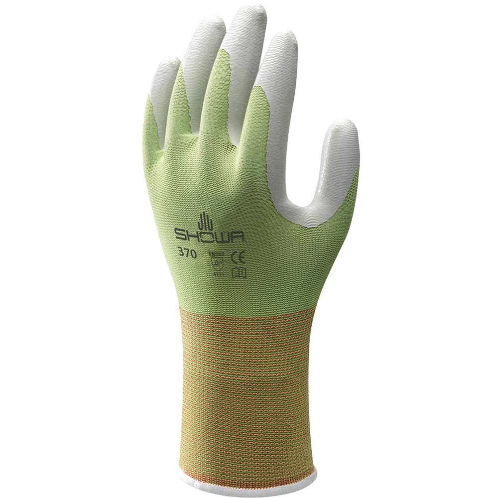 Kew Gardens Multi Purpose Nitrile Coated Gardening Gloves Green S - Image 1