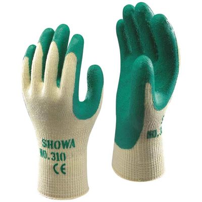 Kew Gardens Heavy Duty Grip Gloves Green L