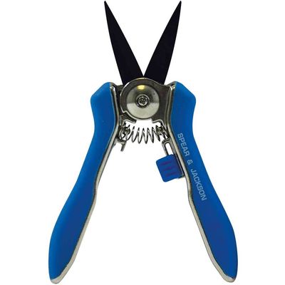 Spear and Jackson Colours Blue Garden Snips 160mm