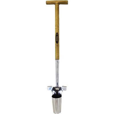 Spear and Jackson Traditional Stainless Steel Long Handle Bulb Planter