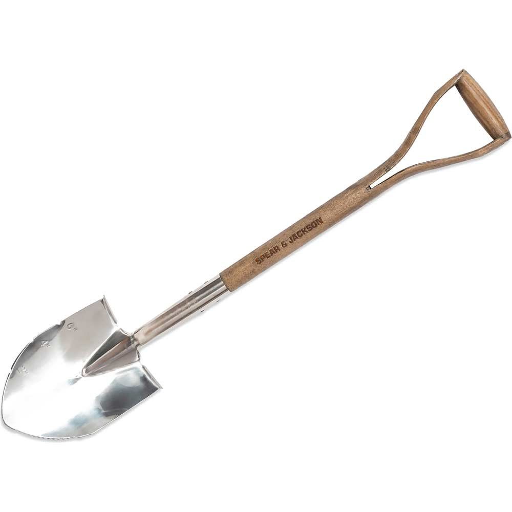 Spear and Jackson Traditional Stainless Steel Planting Spade - Image 1