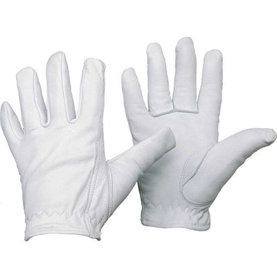 Kew Gardens Lined Leather Gardening Gloves Cream S Pack of 1