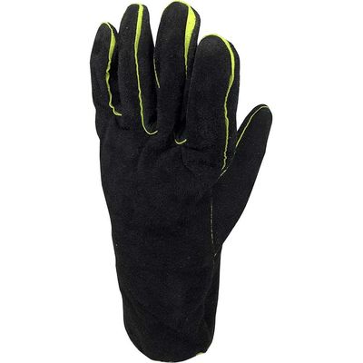 Kew Gardens Gauntlet Gardening Gloves Black / Green XL Pack of 1