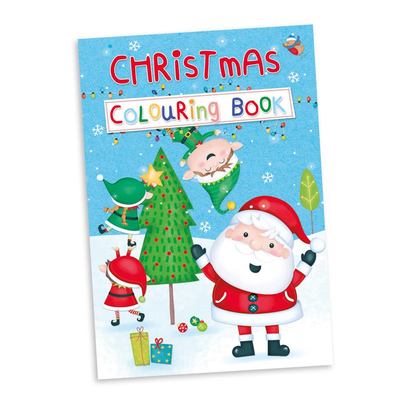 IG Design Group Christmas Colouring Book - White