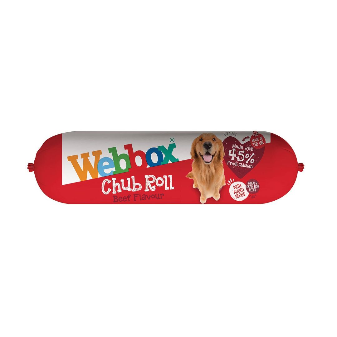 Webbox Beef Chub Roll - Image 1