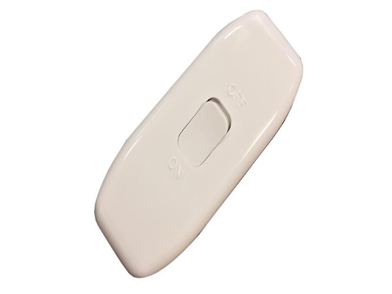 Dencon 2279WNB 3 Core Through Switch 6A White - Image 1