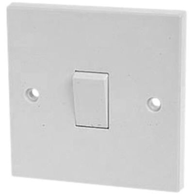 Dencon 4401NB Light Switch 1-Gang 1-Way 10A - Thumbnail 2