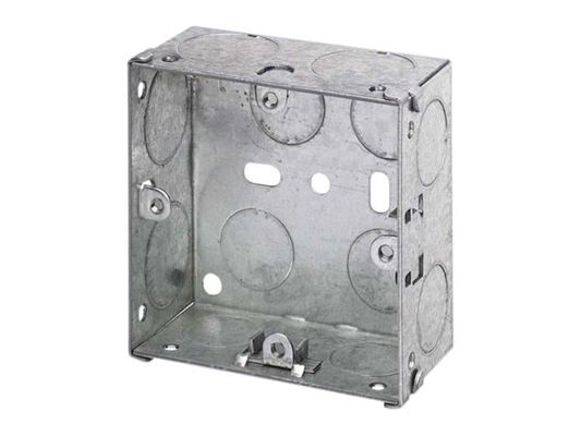Dencon 8847NB Metal Back Box 1-Gang 25Mm
