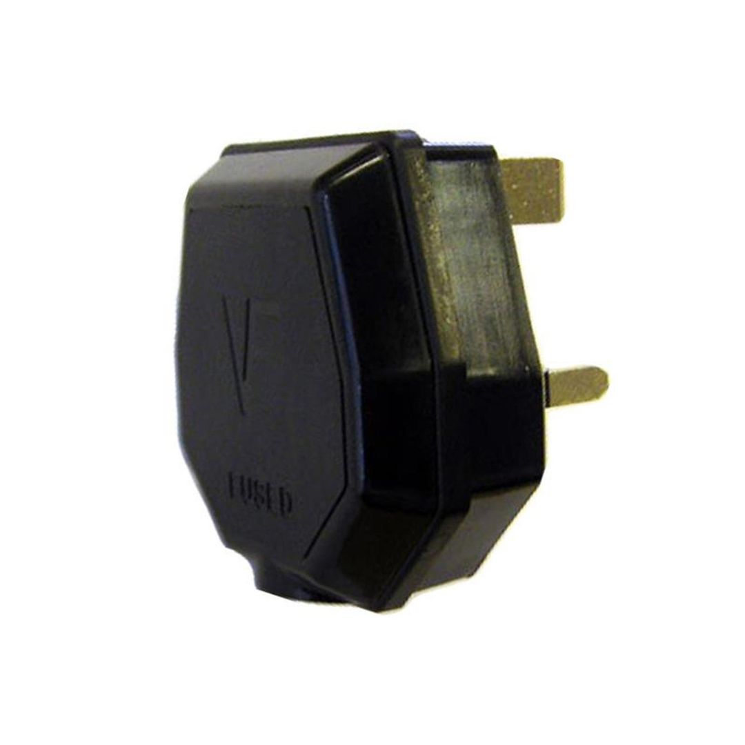 Dencon 1709 Bs1363/A Black Plug 13 Amp 1709 - Image 1