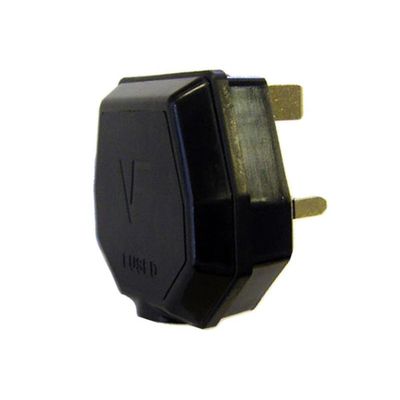 Dencon 1709 Bs1363/A Black Plug 13 Amp 1709