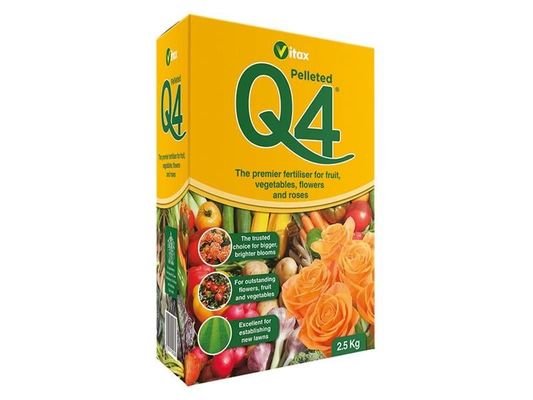 Vitax Q4 Fertiliser 2.5Kg - Yellow - 2.5kg - Thumbnail 2