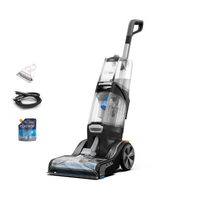 VAX Platinum SmartWash Classic Upright Carpet Cleaner - Silver & Blue, Blue,Silver/Grey