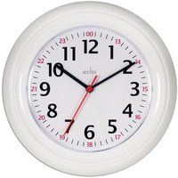 Acctim Wexham Quartz 24 Hour Wall Clock 225mm Diameter White - 21862 - Thumbnail 2