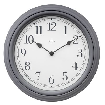 Devonshire Moden Country Style Wall Clock - Grey