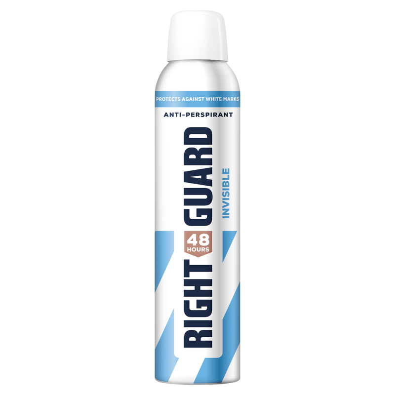 Right Guard Women 48h Invisible Antiperspirant Deodorant, 250ml - Image 1