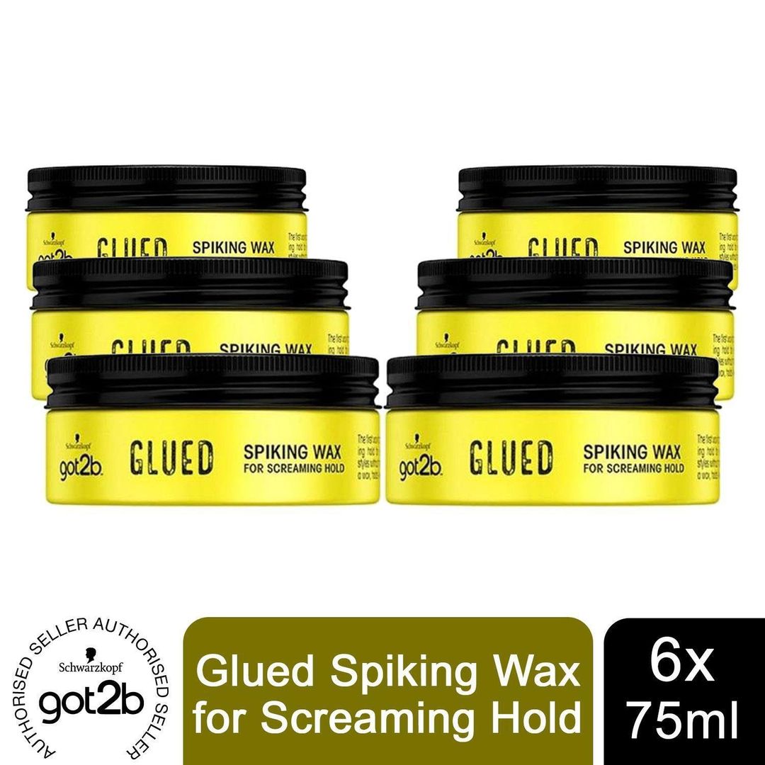 Schwarzkopf got2b Glued Spiking Wax, 75ml - Yellow / 6 - Image 1