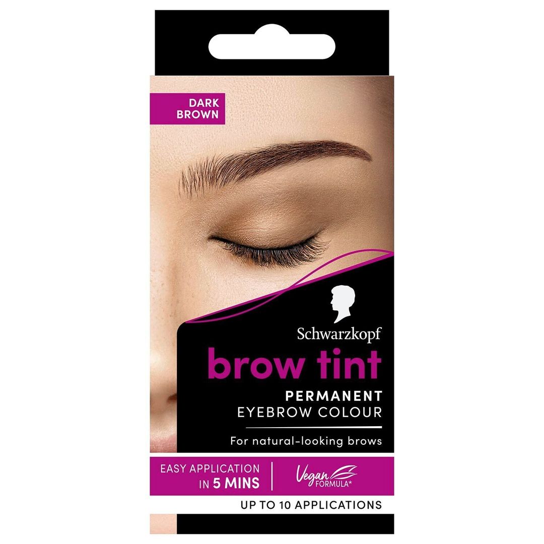 Schwarzkopf Brow Tint - Dark Brown - Image 1