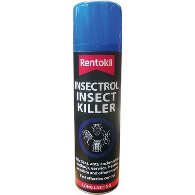 Rentokil PS136 Insectrol - Insect Killer Spray Aerosol 250Ml