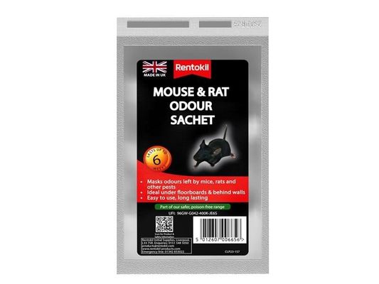 Rentokil Mouse and Rat Odour Masking Sachet