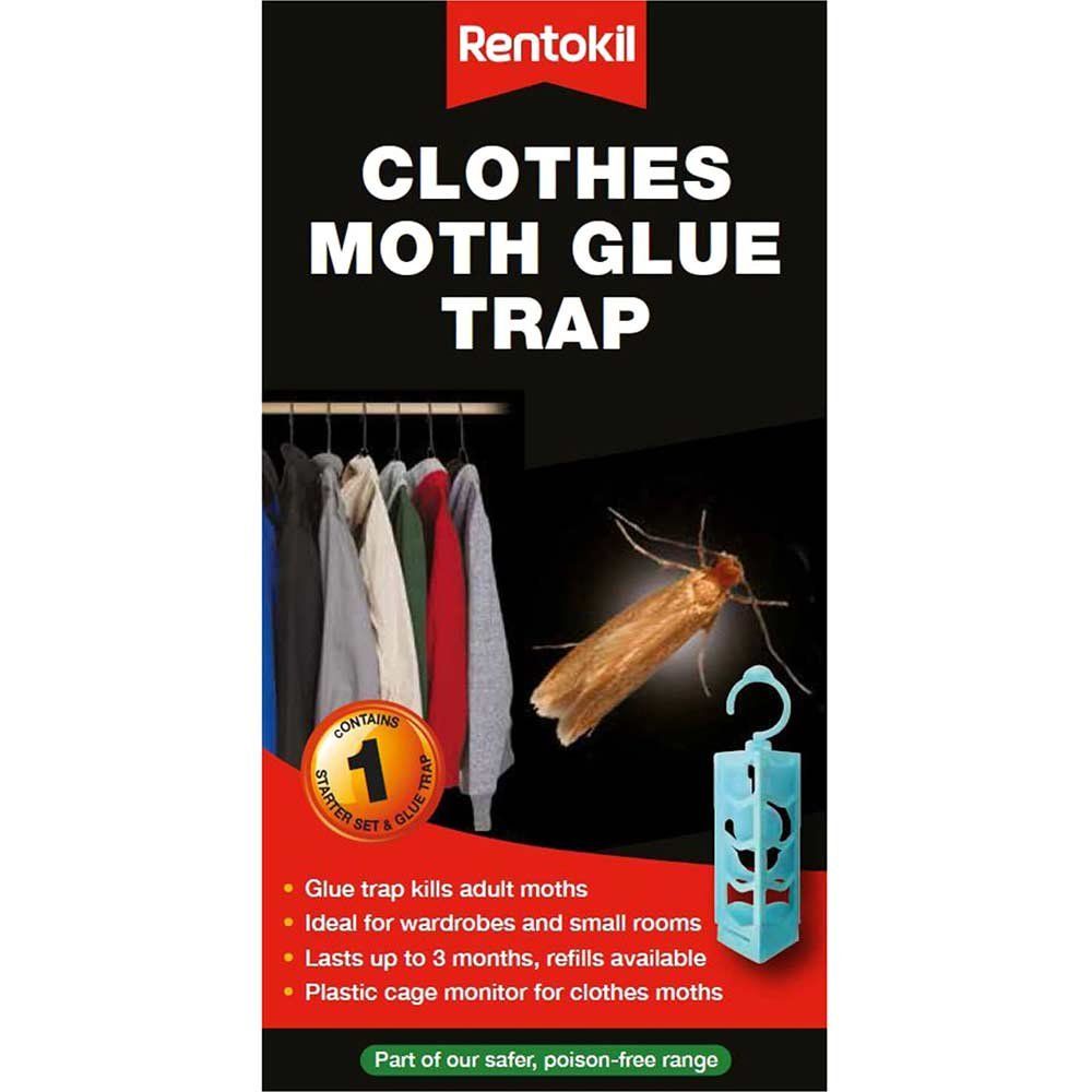 Rentokil FMP13 Clothes Moth Glue Trap - Image 1