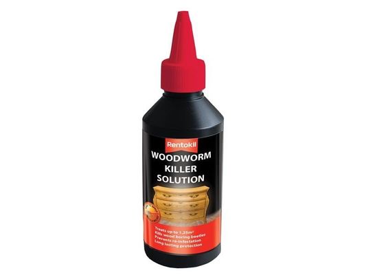 Rentokil PSW100 Woodworm Killer Solution 250Ml