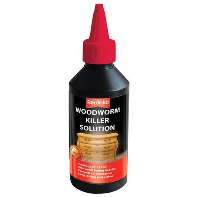 Rentokil PSW100 Woodworm Killer Solution 250Ml - Thumbnail 2