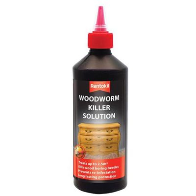 Rentokil PSW103 Woodworm Killer Solution 500Ml - Thumbnail 2