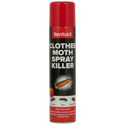 Rentokil FSC101 Clothes Moth Spray Killer 300Ml