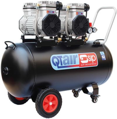 Sip Qt Air Dd 3Hp 100Ltr Ultra Low Noise Oil-Free Direct Drive Compressor 05494