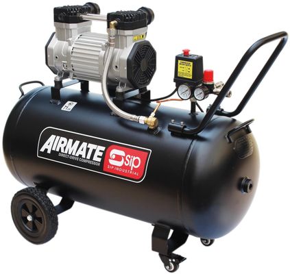 Sip Dd 3Hp 100Ltr Low Noise Oil-Free Direct Drive Compressor 05481