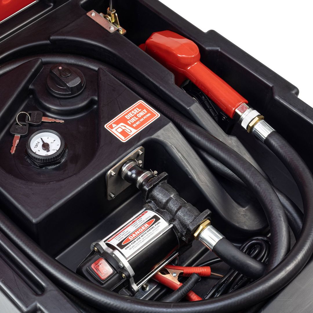 SIP SIP 16950 200L Portable Diesel Tank with High-Flow 12V Transfer Pump - Image 1