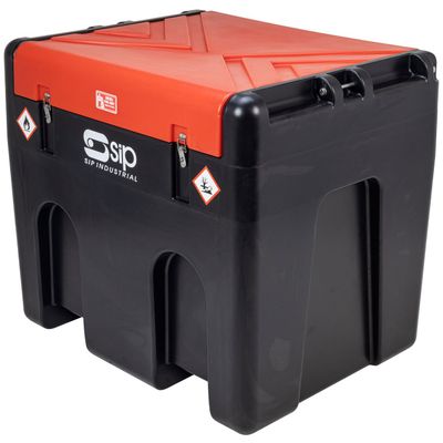 SIP SIP 16951 430L Portable Diesel Tank with High-Flow 12V Transfer Pump