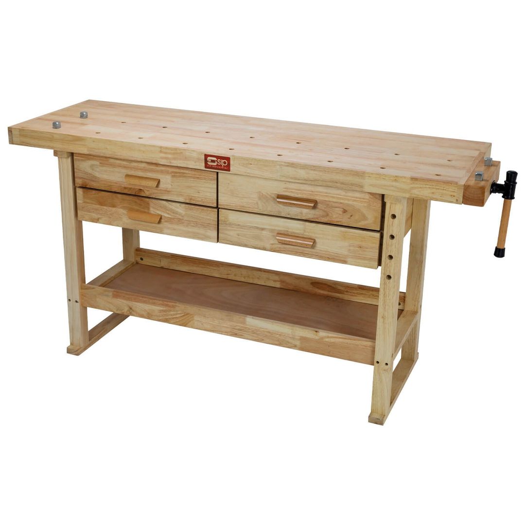 SIP 1460 Professional Hardwood 4 Drawer Workbench - Image 1
