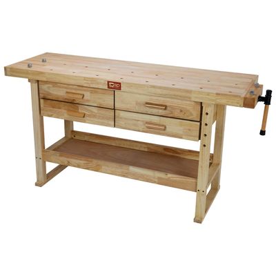 SIP 1460 Professional Hardwood 4 Drawer Workbench