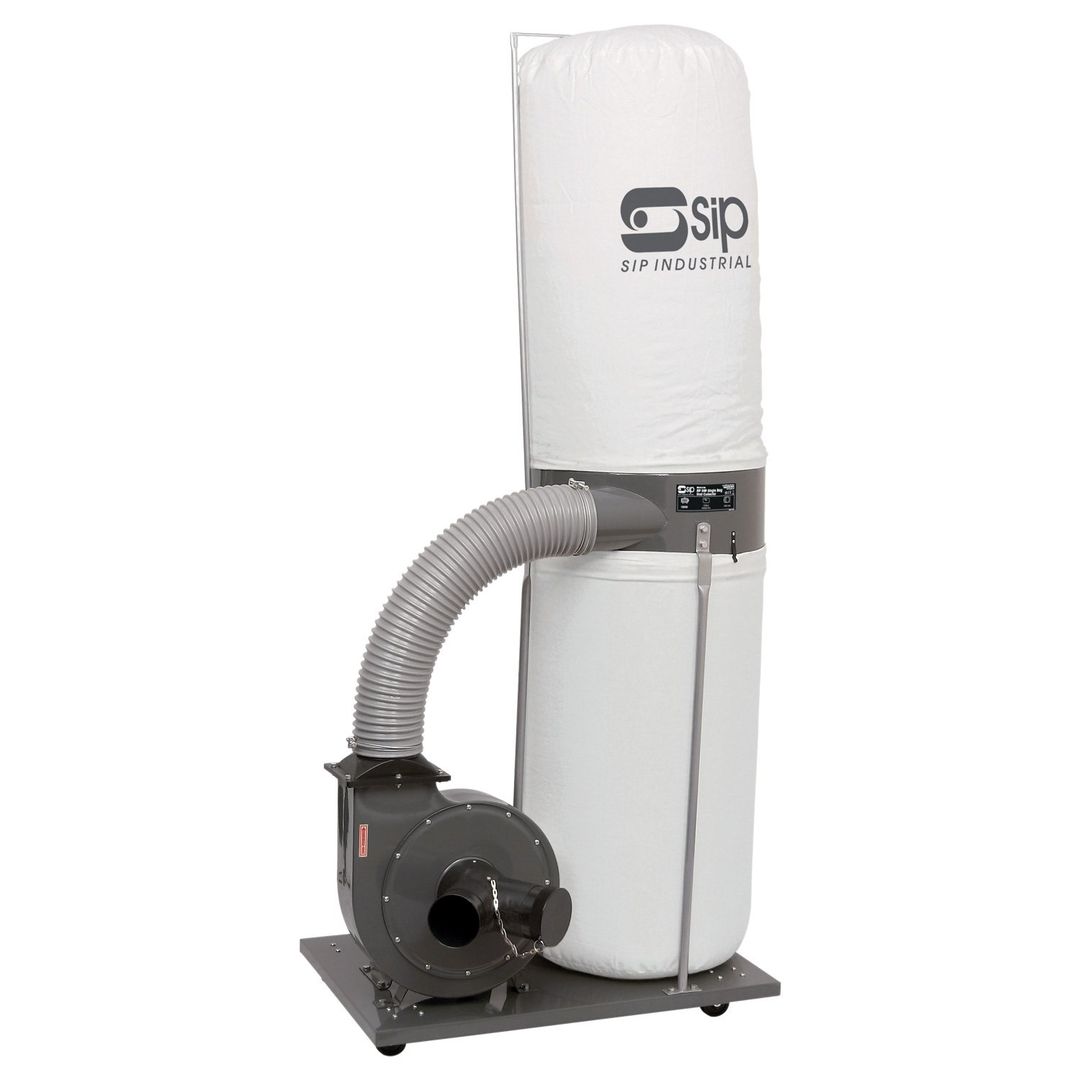 SIP SIP 2HP Single Bag Dust Collector - Image 1