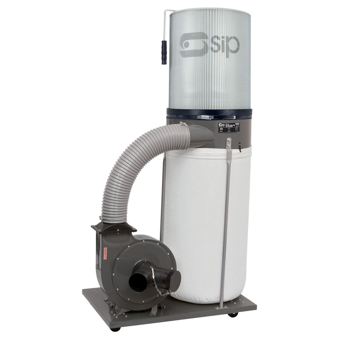 SIP SIP 2HP Single Bag Dust Collector Package - Image 1