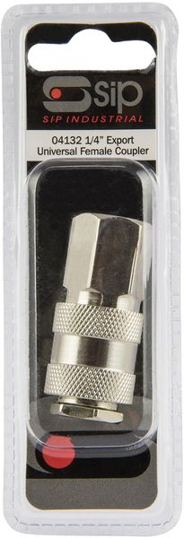 Sip 04132 1/4in Export Universal Female Coupler