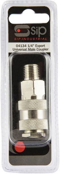 Sip 04134 1/4in Export Universal Male Coupler